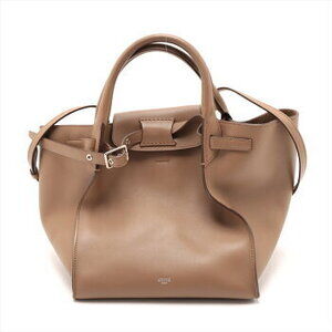 Celine Big Bag Leather Handbag Crossbody Tote Shoulder Brown